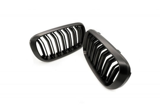 Capac Motor Cu Dublă Dungă Negru Mat BMW X5 F15 51712334708