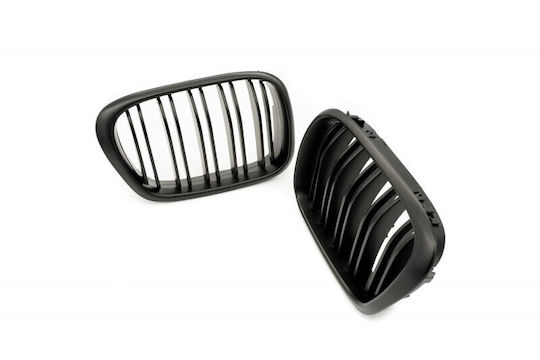 Kappe Für Motorabdeckung Doppelspur Schwarz Matt Für Bmw 5 E39 51132497261