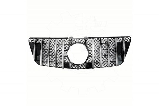 Mercedes GTR Silver Radiator Mask for M-Class W164 2009-2012 A1648802085