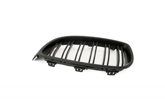 Kappe Für Motorabdeckung Doppelstreifen Mattes Schwarz Für Bmw 4 F32 51712336813