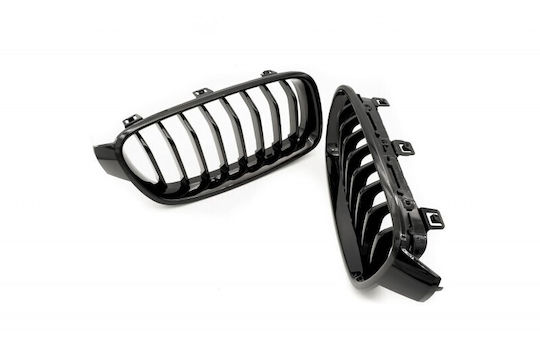 Kappe Für Motorabdeckung Monochrome Schwarze Glänzende Auto Dekorative Masken