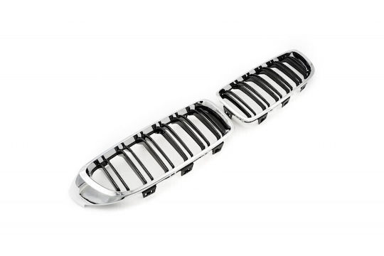 Capotă Motor Dublă Bandă Negru Crom BMW 4 F32 51712336813