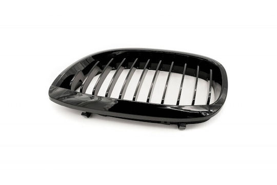 Falsă Acoperire Capotă Motor Bandă Unică Neagră Lucioasă BMW 3 E46 Facelift Coupe 51137064317