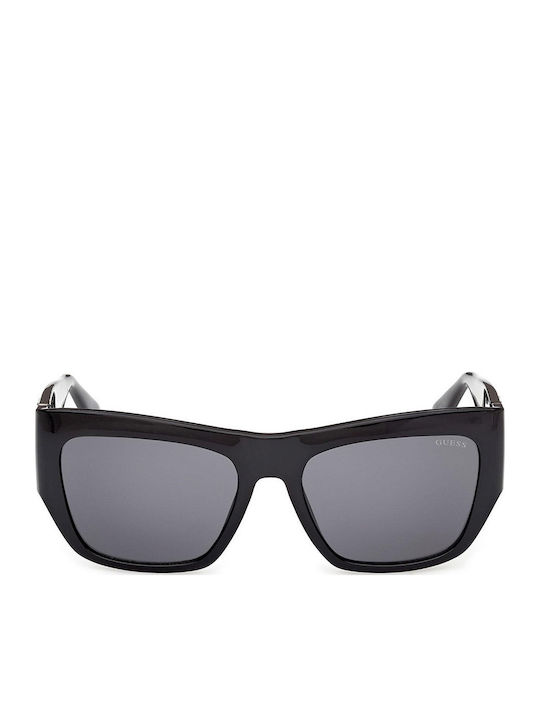Guess Unisex Sonnenbrillen mit Schwarz Schildkröte Horn umrandet und Gray Gläser GU00252 01A