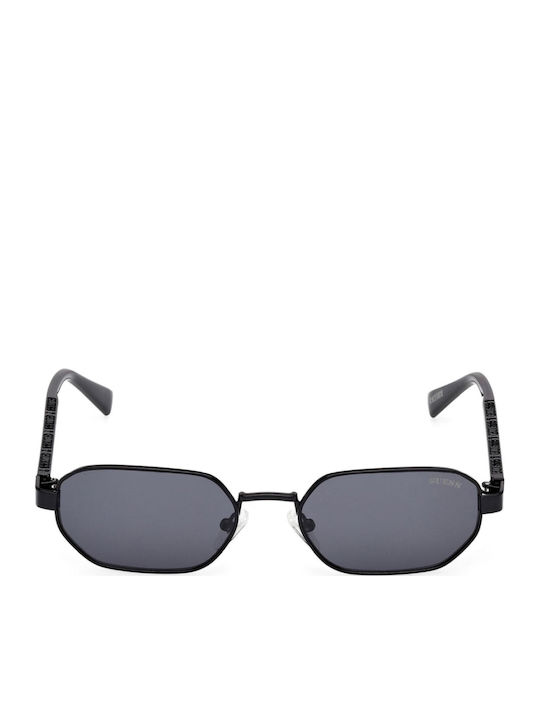 Guess Unisex Sunglasses with Black Metallic Frame and Grey Lens GU00231 01A
