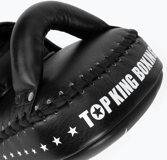 Top King Boxing Kampfsportziele Hand Polze Tkn 2Stücke Schwarze