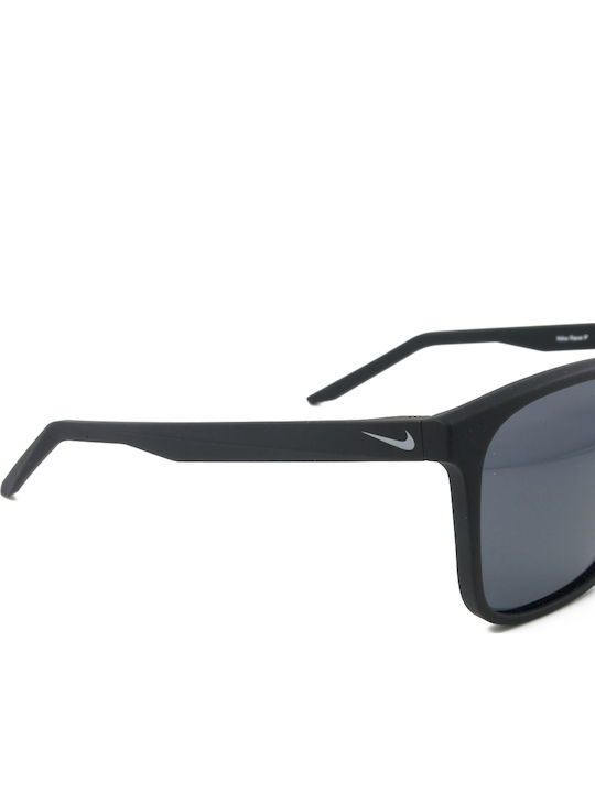 Nike Men's Sunglasses with Black Plastic Frame and Gray Polarized Lens FD1849-013