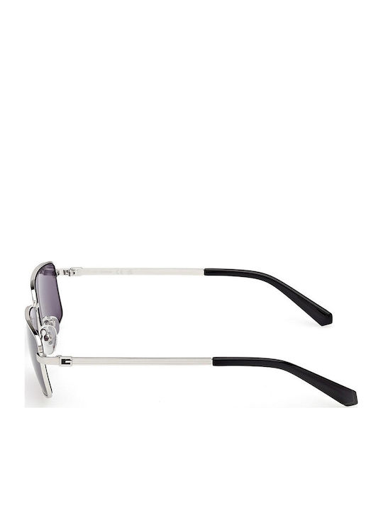 Guess Unisex Ochelari de soare cu Argintiu Cadru și Argintiu Oglindă Lentilă GU00273 10Y