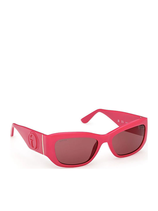 Guess Feminini Ochelari de soare cu Roșu Cadru și Roșu Lentilă GU00253 72S