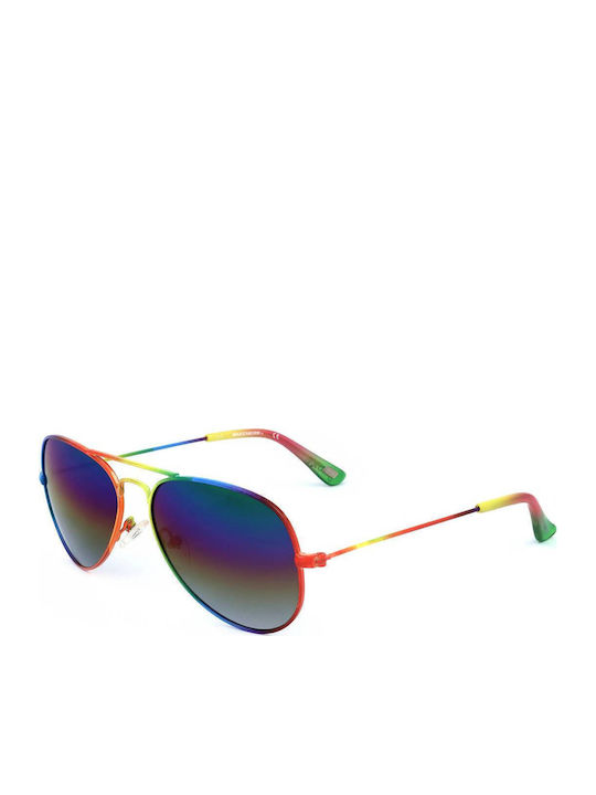 Skechers Bărbătești Ochelari de soare cu Multicolor Cadru și Gri Lentilă SE9069 77X