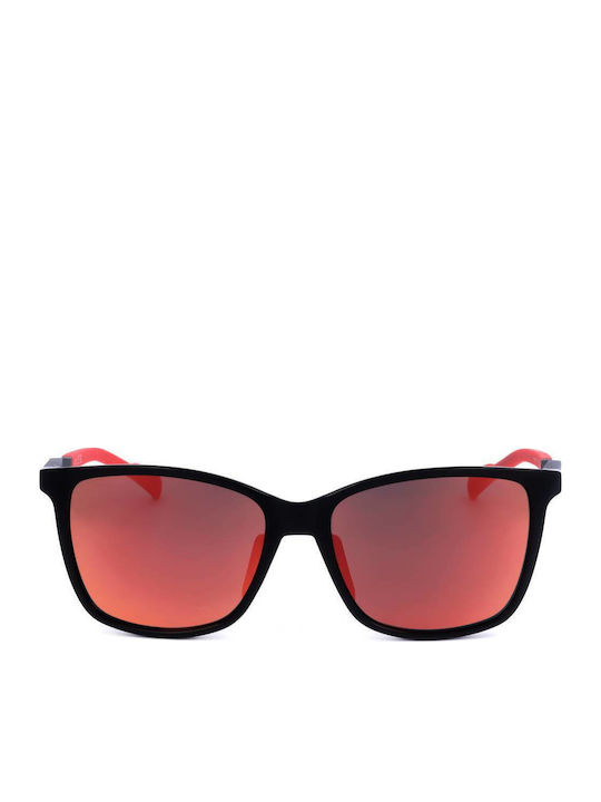 adidas Sport Asp Unisex Sunglasses with Black Frame and Red Lens SP0059 02L