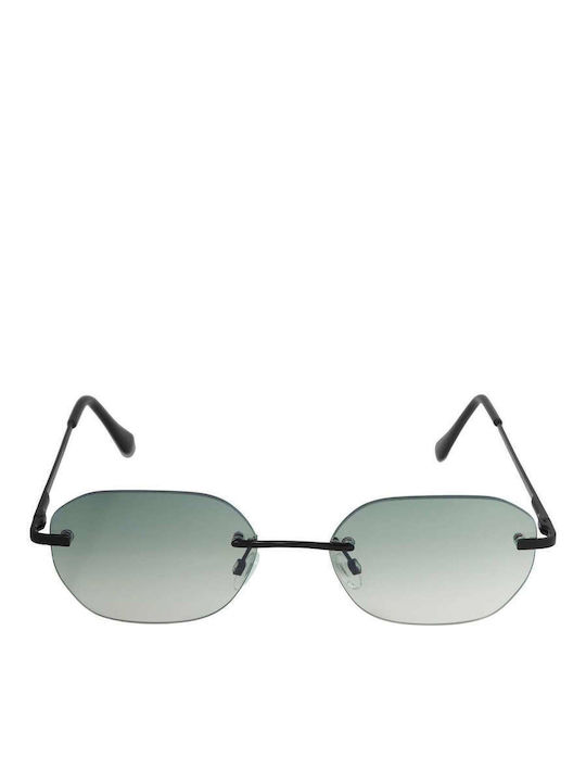 Jack & Jones Jacvenice Unisex Sunglasses with Black Frame and Black Lens