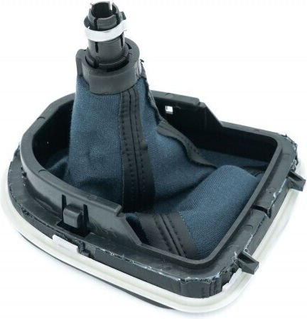 SKV Auto Schaltknopf Tasche Seat Altea Leon Toledo 1p0711113aj 6b Grau Matt Silber Rahmen 1p0711113aj