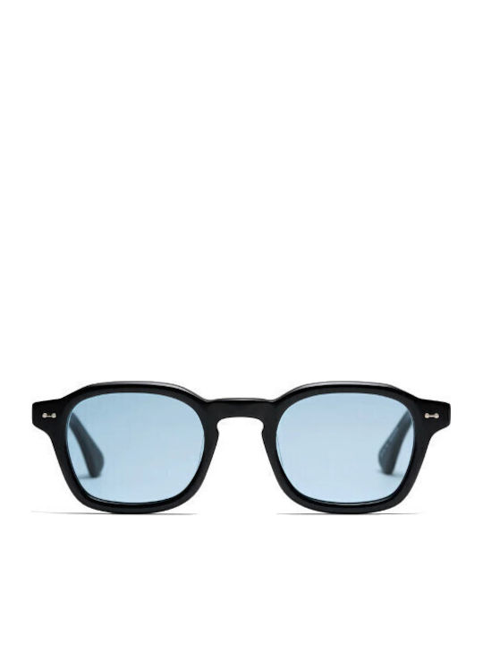 Peter & May Walk S98 Hero Unisex Γυαλιά Ηλίου με Μαύρο Κοκκάλινο Σκελετό και Μαύρο Φακό S98HEROSUN-BLACK-BLUE