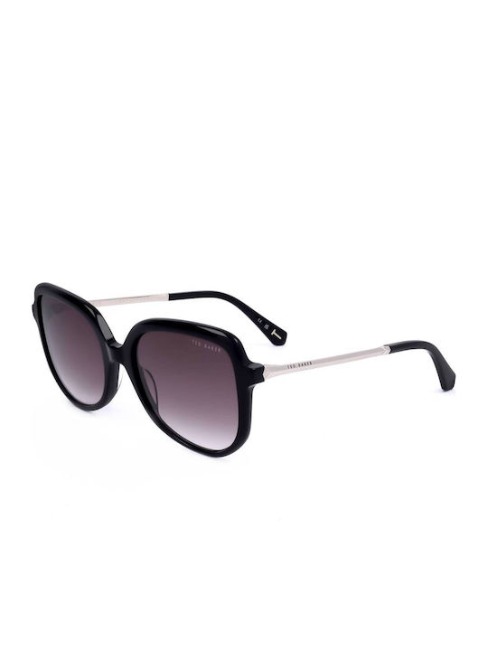 Ted Baker Women's Sunglasses with Black Frame and Purple Gradient Lens TB1717 001