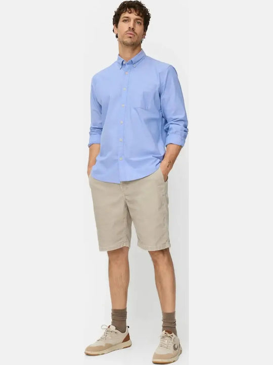Short Sleeve Shirt in Regular Fit Blue