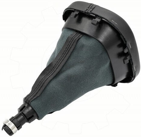 Levier Schimbător Viteze Fustă Din Piele VW Caddy Golf Touran Negru 1t0711456