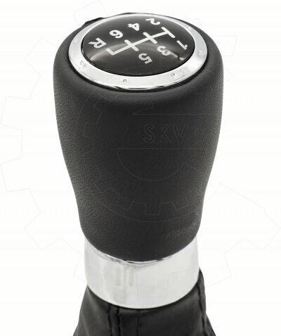 Car Shift Knob Cover Accord Viii Black 6 Speeds