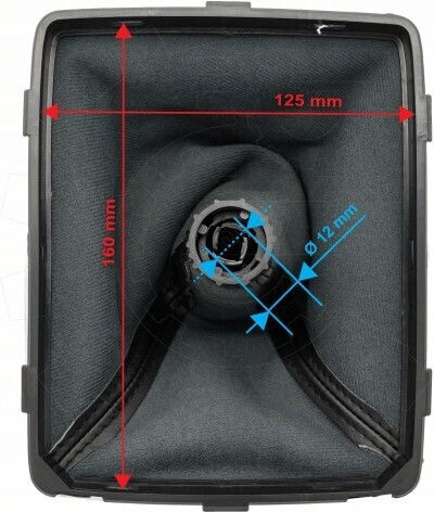 Mercedes-Benz C-Class CLK-Class E-Class GLK-Class Μαύρο Δερμάτινη Μπότα 6 Ταχύτητες Auto Schaltknöpfe
