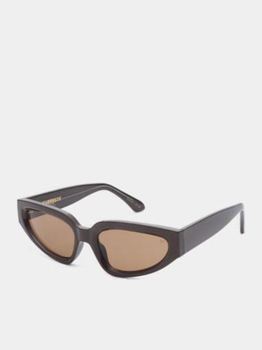 A.Kjaerbede Unisex Sunglasses With Brown Frame KL2501-001