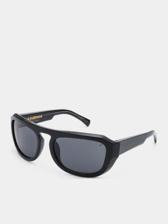 A.Kjaerbede Unisex Sonnenbrillen mit Schwarzem Rahmen