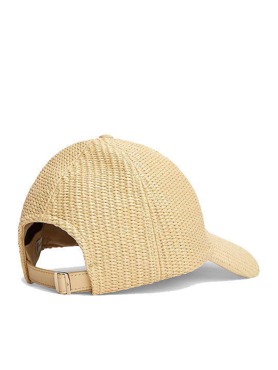 Tommy Hilfiger Raffia Script Cap Дамски Бяло Бежово Aw0aw18349-0f4 Tommy Hilfiger Raffia Script Cap Дамски Бяло Бежово Aw0aw18349-0f4