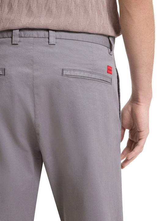 David251d Παντελόνι Chino Ελαστικό Γκρι