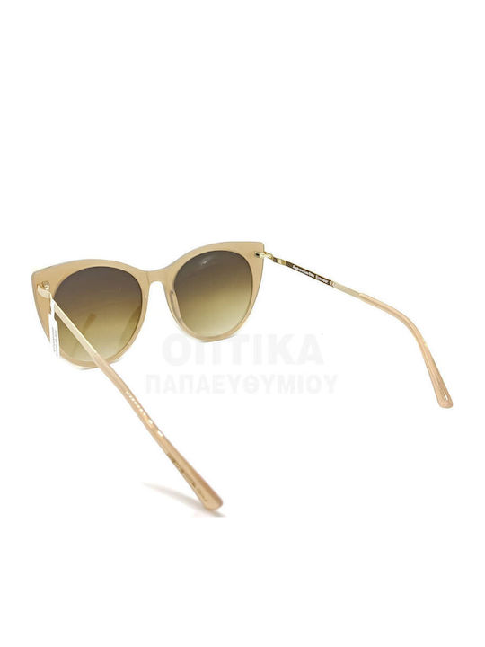 Rebecca Blu Women's Sunglasses with Beige Frame RB8698 RK07