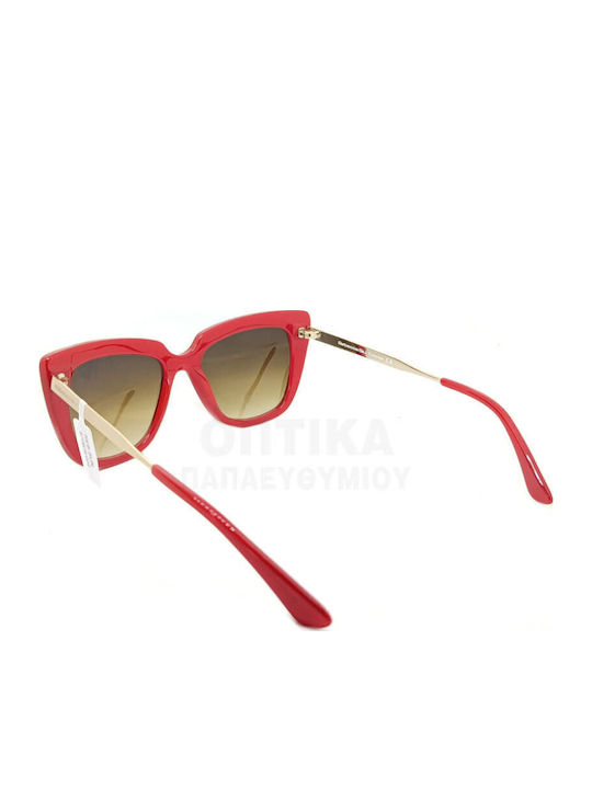 Rebecca Blu Women's Sunglasses with Red Frame RB8706 RK04
