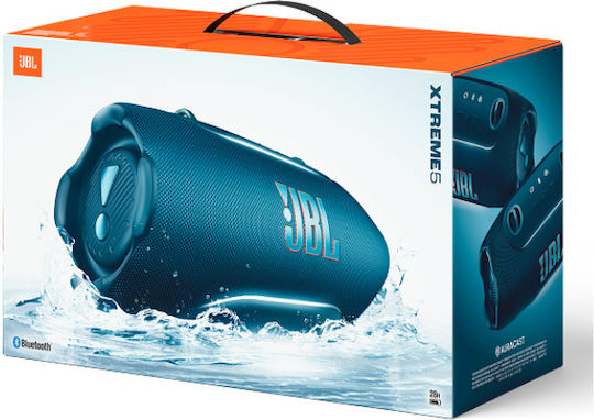 JBL Xtreme 5 Wasserfester Bluetooth Lautsprecher Mit Betriebszeiten Bis Zu 28 Stunden Blaue