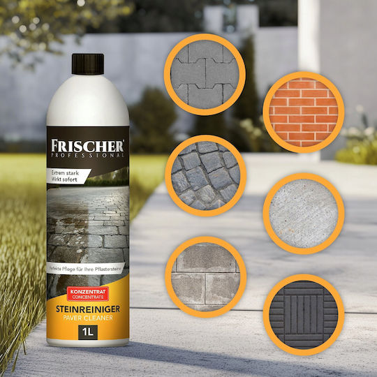 Frischer Concentrate Cleaning Paving Stones Stone Frischer 1000 Ml