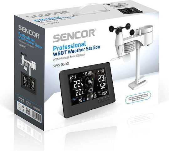 Sencor Sws 9500 Pro 8-in-1 Weather Station Wbgt