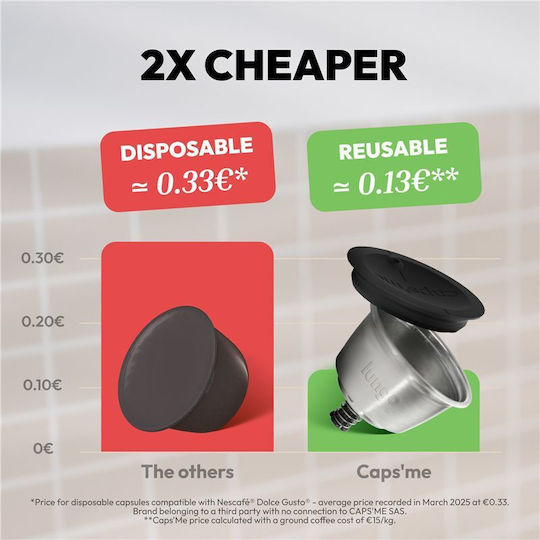 Capsme Minimalist Pack Ohne Kaffee Dolce Gusto