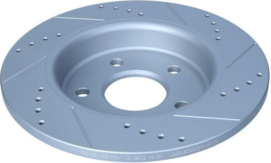 Ford Focus C-Max 04 Hintere Bremsscheibe 265mm Gelocht Gepulvert