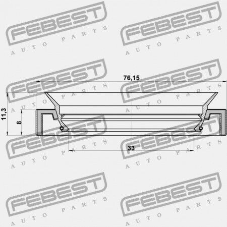 Σφραγίδα Κίνησης Honda Integra 4d Db6 Jp 91206-689-005