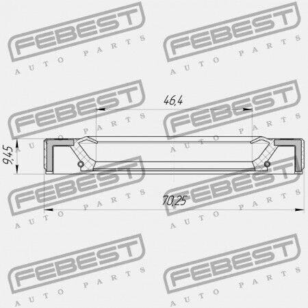 Външна Фланцa Semiaxon Заден Ос Ford Everest Ep 2009 Eu 4023504