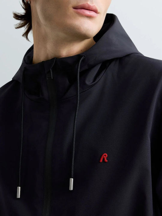 Schwarzes Herren Jacke