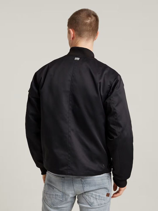Μπουφάν Bomber Διπλής Όψης Dk Black