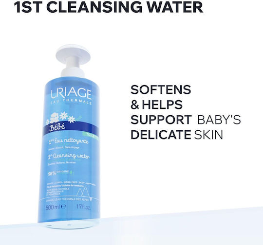 Uriage Reinigendes Wasser 1000ml mit Pumpe