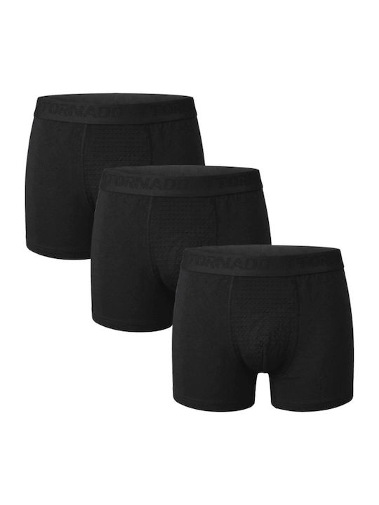 Ανδρικά Μποξεράκια Μαύρα 3Pack