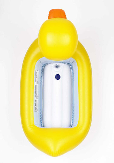 Munchkin Inflatable Baby Bath with Thermometer White