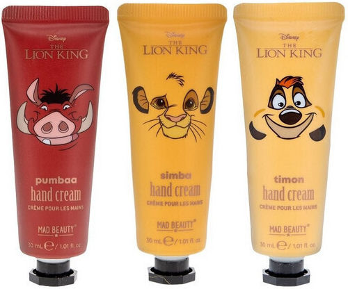 Σετ Κρέμες Χεριών Mad Beauty Lion King 3τεμ.x30ml