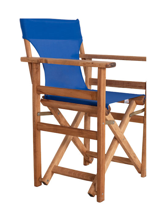 Gartenstühle Hölzernes Blau 57x54x88cm