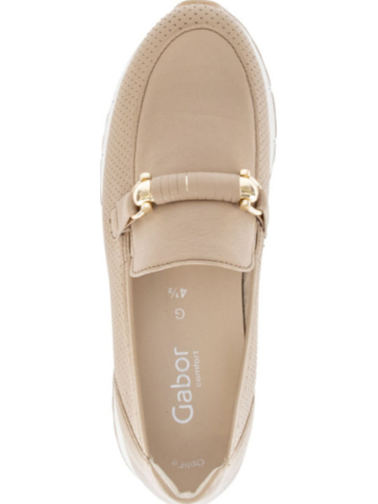 Loafers Dama Din Piele Maro