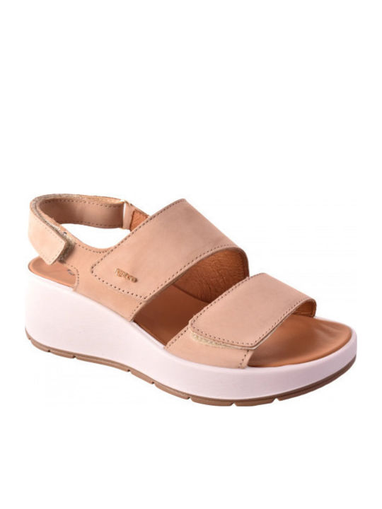 Γυναικεία Σανδάλια Flatforms Μπεζ
