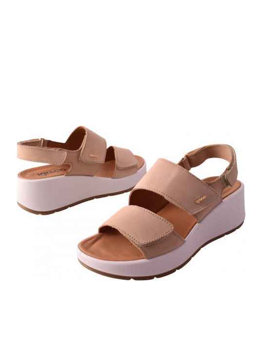 Γυναικεία Σανδάλια Flatforms Μπεζ