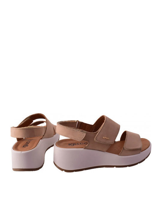 Γυναικεία Σανδάλια Flatforms Μπεζ