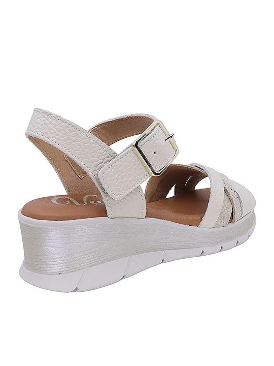 Anatomische Damenplattformen Beige