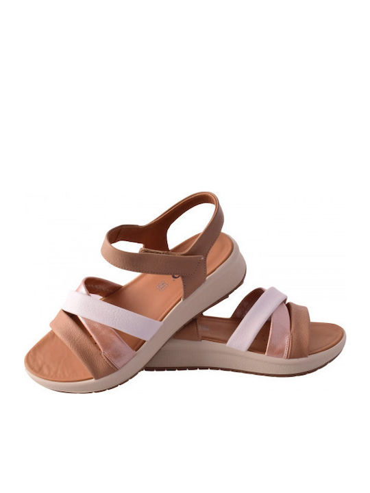 Δερμάτινα Γυναικεία Σανδάλια Flatforms