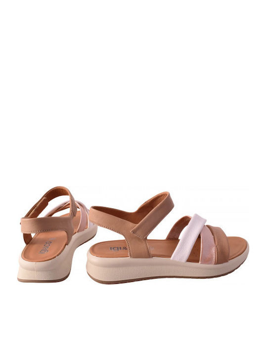 Δερμάτινα Γυναικεία Σανδάλια Flatforms